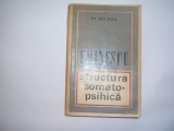 ION NICA - EMINESCU STRUCTURA SOMATO-PSIHICA AUTOGRAF,rf6/2, Alta editura