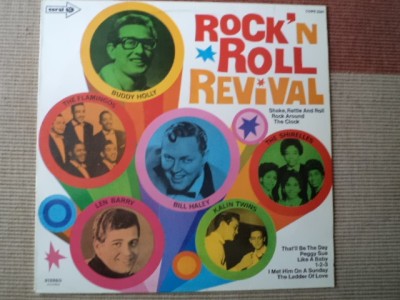 Rock&amp;#039;N Roll Revival various disc vinyl lp selectii muzica rock MCA germany VG+ foto