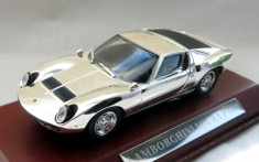 IXO \ ATLAS Lamborghini Miura P400 serie cromata 1:43 foto