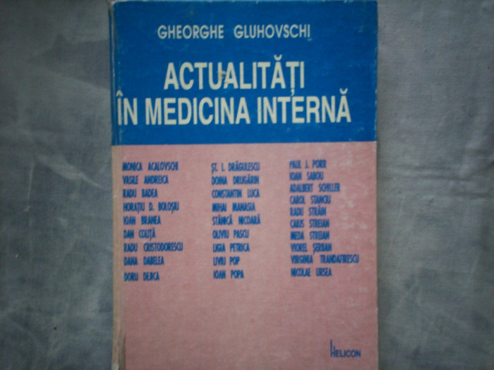 ACTUALITATI IN MEDICINA INTERNA GHEORGHE GLUHOVSCHI C 8