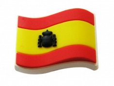 jibbitz CROCS - bijuterii/accesorii pentru saboti de guma - Spain Flag foto