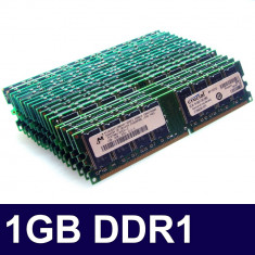 MEMORIE 1GB DDR DDR1 - BARETA DE 1GB - Functionare Impecabila foto