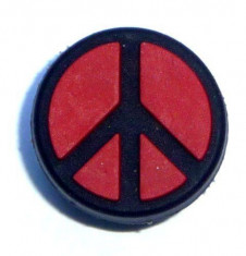 jibbitz CROCS - bijuterii/accesorii pentru saboti de guma - Peace sign foto