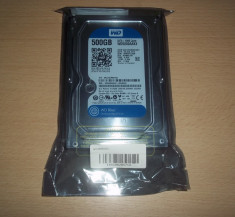 HDD, HARD DISK PC - NOU, SIGILAT &amp;amp;bull; WESTERN DIGITAL - WD5000AAKX-00U6AA0 &amp;amp;bull; 500GB, SATA3, 16MB foto