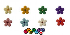 jibbitz CROCS - bijuterii/accesorii flower, diferite culori foto