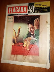 revista flacara 5 decembrie 1964 ( articol si foto despre charlie chaplin ) foto