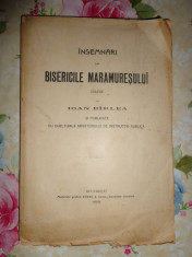 Insemnari din bisericile Maramuresului culese de Ioan Birlea/ an 1909 foto