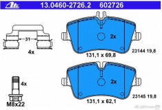 SET PLACUTE FRANA FATA MERCEDES-BENZ C-CLASS (W203) C 200 Kompressor (203.042) foto