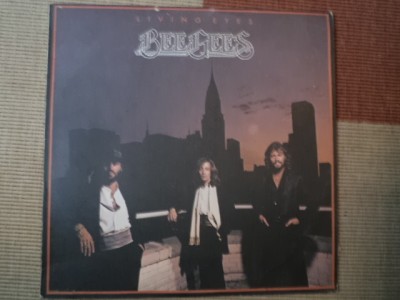 bee gees Living Eyes 1981 album disc vinyl lp muzica pop disco dance balkanton BTA 11278 VG+ foto