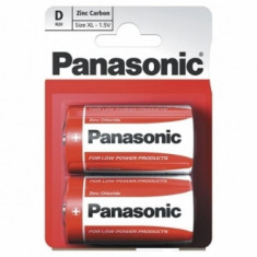 Panasonic Baterii Zinc R20 (2 buc/blister) foto