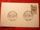 Carton auto cu stamp.speciala -Al 25-lea Raliu (Bucla) Spa theme 1982-Belgia