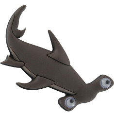 jibbitz CROCS - bijuterii/accesorii pentru saboti de guma - hammerhead shark foto