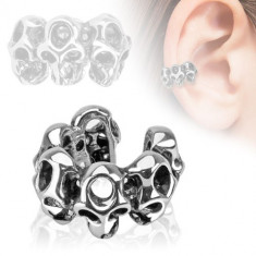 Six Skulls Cercel Ear Cuff ( Non-Piercing ) CEFS-018 foto