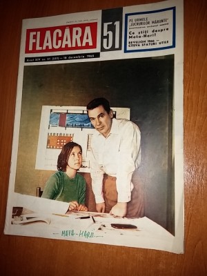 revista flacara 18 decembrie 1965 foto