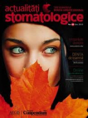 Actualitati stomatologice-nr oct 2010-colectiv autori (implant-reconstructii osoase-freza torsadata-defecte creasta dento-alveolara etc)-C1388 foto