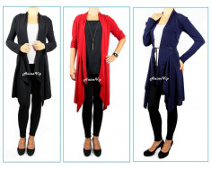 Cardigan dama negru, rosu si bleumarin - SUPER PRET!!!! foto