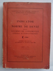 Indicator de norme de deviz pentru lucrari de constructii civile si industriale - C1961 / C35P foto