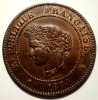 C.391 FRANTA CERES 5 CENTIMES 1874 A XF/AUNC, Europa, Bronz