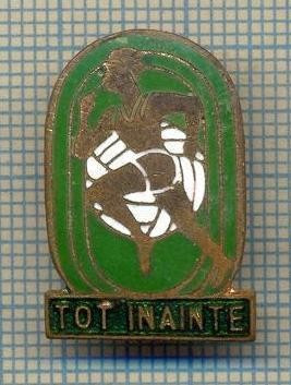 822 INSIGNA - TOT INAINTE -PIONIER - SPORTIV -starea care se vede