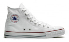 Tenesi Converse All Star albi, marime 38,5-39, import SUA foto