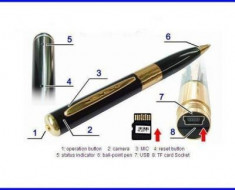 Pix cu camera ascunsa (Spy Pen)- 4 GB foto