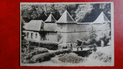 CP anii 50 - Bazna - Baile in aer liber foto