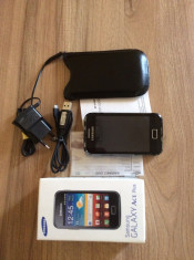 Telefon SAMSUNG GALAXY ACE PLUS S 7500 , CULOARE :NEGRU , UTILIZAT foto