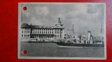 CP anii 50 - Galati - Vedere din port - vapor