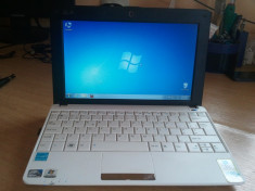 Netbook Asus 1001PX Alb,2 GB Ram,SSD 60 GB,bateie 4 ore. foto