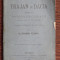 ALESSANDRU PELIMON - TRAIAN IN DACIA POEMA ISTORICA IN VERSURI - 1874 155 PAG COPERTI ORIGINALE BROSATA