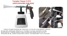 tornador-pistol pentru curatat interior auto foto