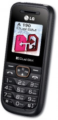 Telefon Mobil LG A190 Amigo DualSIM Black foto