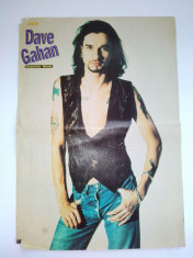 Poster Dave Gahan - Depeche Mode - Revista Popcorn foto