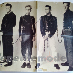 Poster - Depeche Mode - Revista Bravo, anii '80