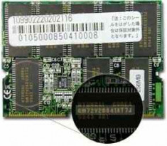 Memorie Mac APPLE POWERBOOK G3 256Mb PC100 SDRAM 100MHz CL2 144 pini SODIMM Kingston KTA-PBG3S/256 foto