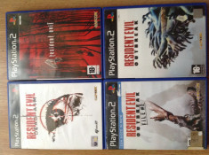 Resident Evil colectia (aproape) completa pentru ps2 foto