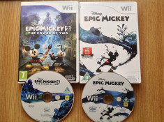 epic Mickey 1-2 pentru wii foto