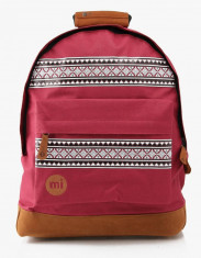 RUCSAC MI PAC NORDIC PRINT BURGUNDY foto