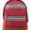 RUCSAC MI PAC NORDIC PRINT BURGUNDY