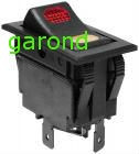 Comutator auto, cu bec, ON-OFF-ON - 12V - 45x25x46mm/69241 foto