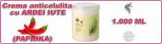 Crema de masaj anticelulita cu extract de ardei iute (paprika) Yamuna - 1.000 ml foto
