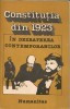 Constitutia din 1923 in dezbaterea contemporanilor (texte de Dimitrie Gusti,Nicolae Iorga,Vintila Bratianu,Virgil Madgearu,M.Manoilescu etc)-B2251 foto