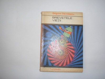 Brevetele vietii - Grigore Davidescu,RF1/2 foto
