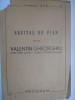 Program Filarmonica Romana, Recital Pian Valentin Gheorghiu - Arta Muzicala
