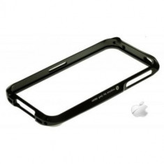 Bumper Metalic Iphone 4G/4S Negru foto