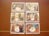 Gibraltar 2002 Craciun picturi MI 1022-1027 MNH