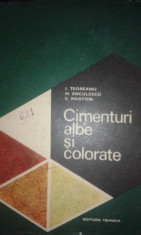 2 carti constructii-dr ing I.Teoreanu-Cimenturi albe si colorate;ing B.Marcovici,arh Gh Polizu-Azbocimentul in constructii (azbociment) -C1404 foto