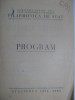 Program Concert Filarmonica Romana, C. Silvestri, 25/26 Aprilie 1953 + Bilet - Muzica Simfonica