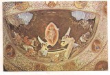 #carte postala(ilustrata)-BISERICA MANASTIRII CELIC DERE-Pictura murala