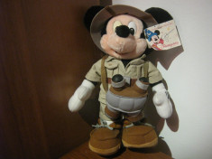 Plus mare NOU - Mickey Mouse in Safari -original Disneyland foto